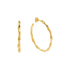 LARGE LUNA HOOPS GOLD
